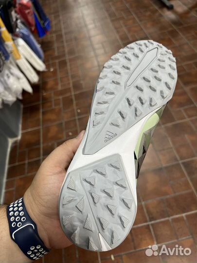 Сороконожки Adidas Predator Edge.1 Crystal FG хаки