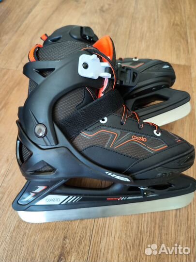 Коньки oxelo раздвижные р.35-38