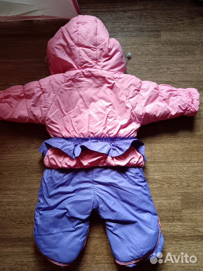 Зимний комбинезон для девочки 86