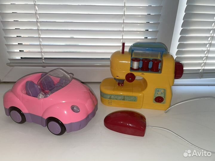 Мебель для кукол,машинка и детская швейная машинка