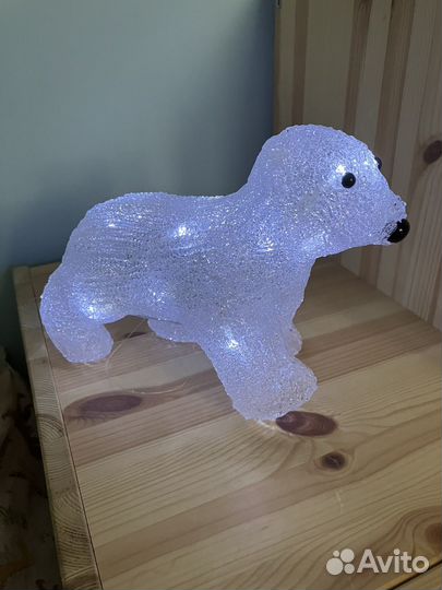 Детский светильник ночник медвежонок