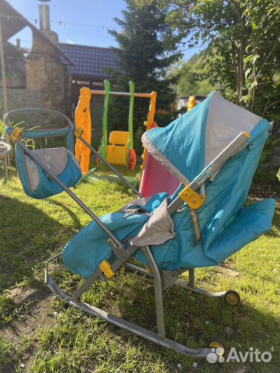 Коляска санки