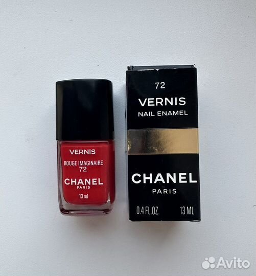 Chanel лак для ногтей 72 винтаж