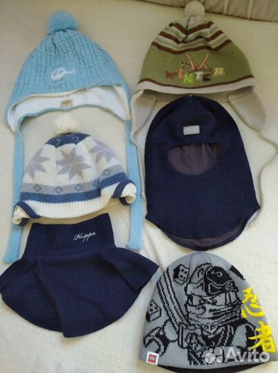 Шапки на мальчика