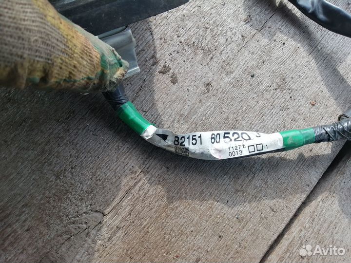 Проводка передней правой двери Toyota LC Prado 120