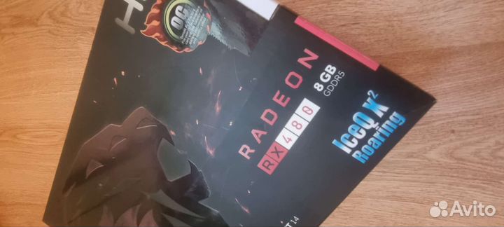 Видеокарта His Rx480 8gb