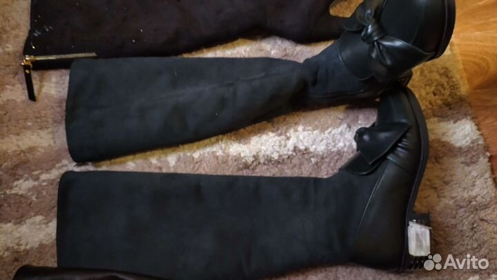 Сапоги ботфорты