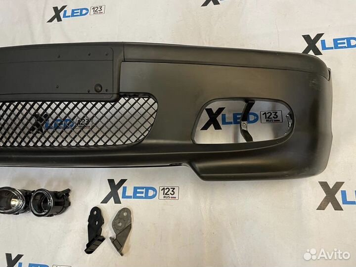 Передний бампер BMW 3 E46 M рестайлинг