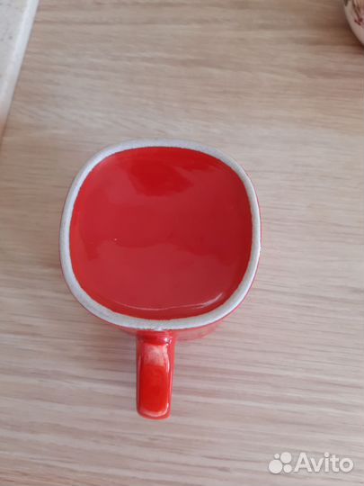 Кружка nescafe красная