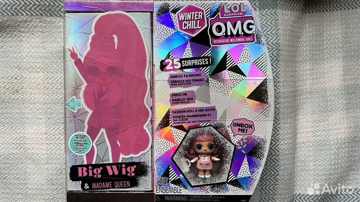 Кукла LOL Surprise OMG Chill Big Wig Madame Queen
