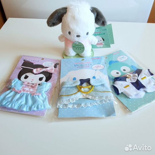 Игрушка pochacco sanrio с одеждой