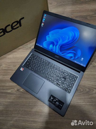 Acer Aspire 3, amd a4-9120e, озу 8гб, ssd 120гб