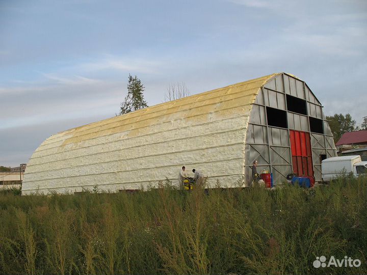 Утепление пенополиуретаном теплоизоляция от 400 м2