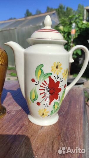 Ваза кофейник СССР посуда