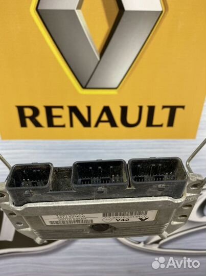 Блок управления двигателем эбу Мозги Renault duste