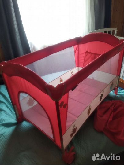 Детская кровать манеж