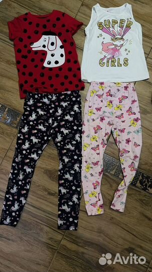 Пакет вещей на девочку рост 122