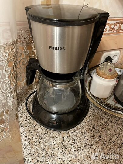 Кофеварка капельная philips