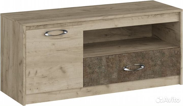 Дакота Тумба для тв лдсп Серый Крафт