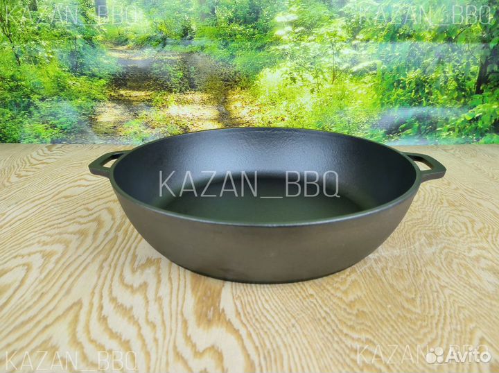 Сковорода жаровня чугунная