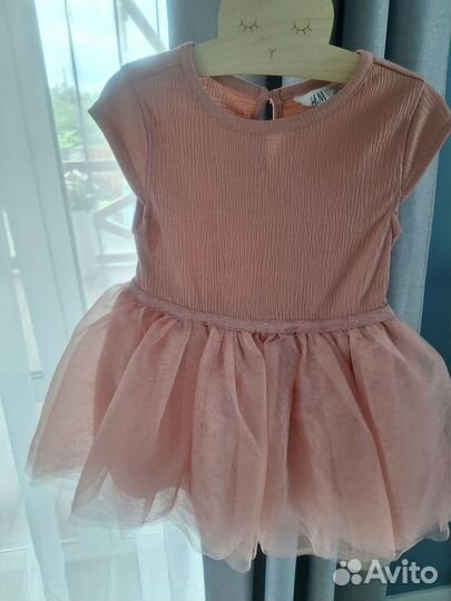 Платье нарядное hm 92 98 на девочку