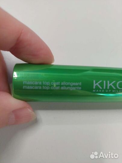 Тушь kiko mascara top coat allongeant