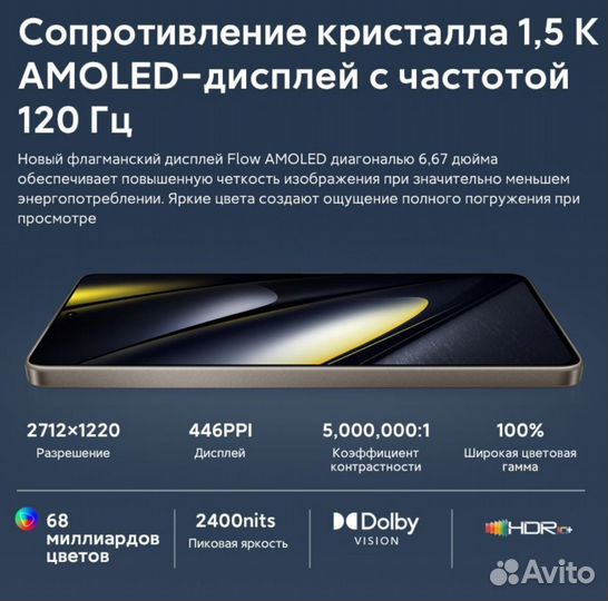 Xiaomi Poco F6, 8/256 ГБ