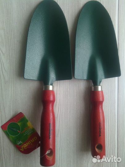 Совок посадочный,широкий углеродистая стальgrinda