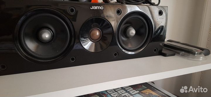 Ресивер pioneervsx-528 с акустикой Jamo