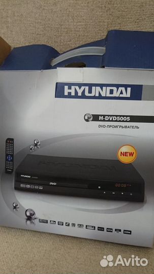 DVD-плеер hyundai H-DVD5005 (Корея)