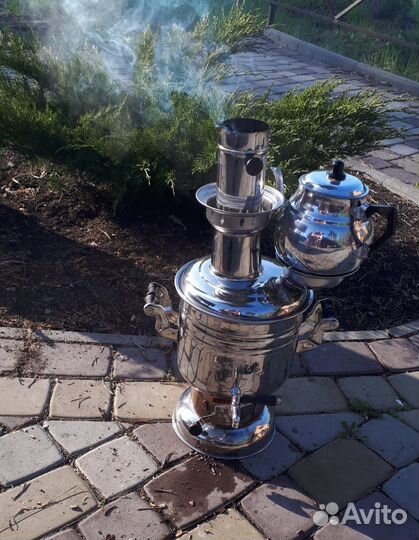 Самовары жаровые и электрические