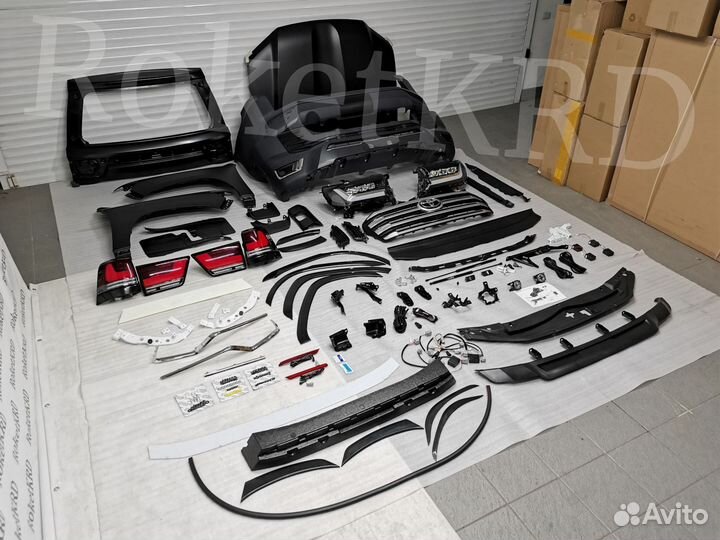 Рестайлинг Toyota Land Cruiser в 300 style