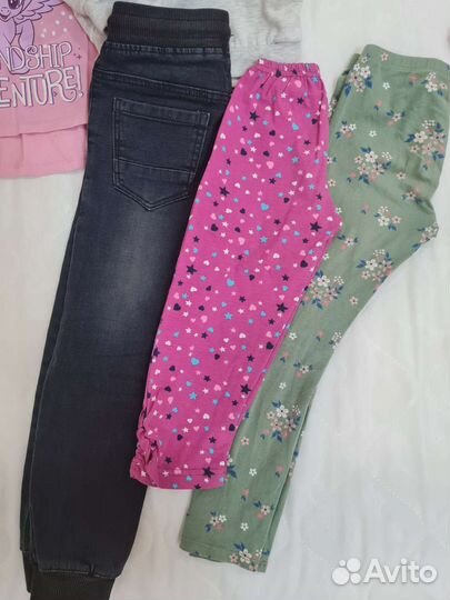 Вещи пакетом на девочку 110-116