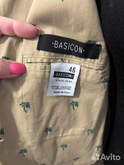 Костюм мужской летний Италия basicon