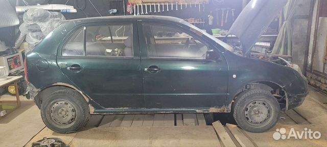 Skoda fabia в разборе