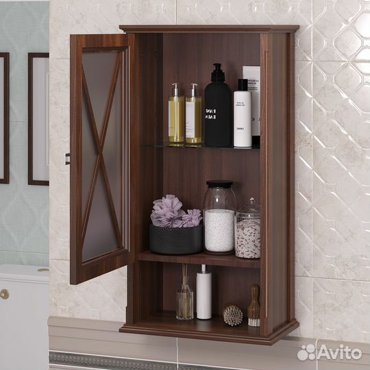 Шкаф левый Opadiris Палермо 46 светлый орех