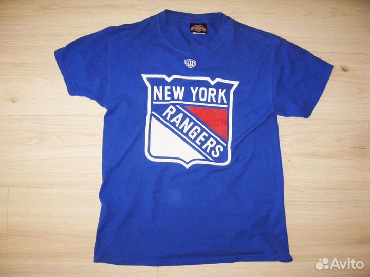 Винтажная Y2K футболка NHL New York Rangers
