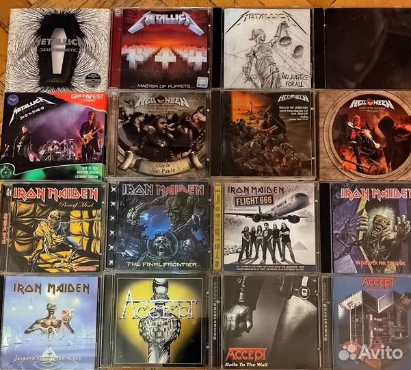 Heavy metal и Hard Rock на CD
