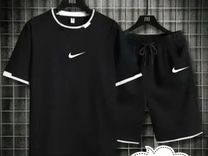 Летний спортивный костюм шорты и футболка Nike