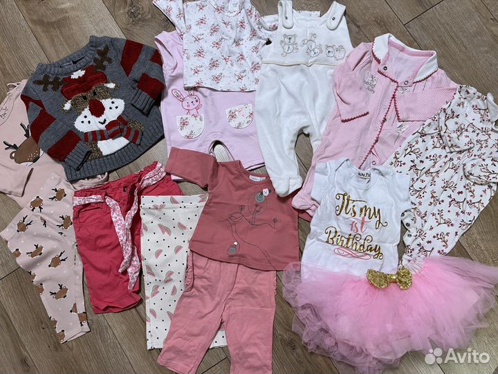 Пакет вещей на девочку