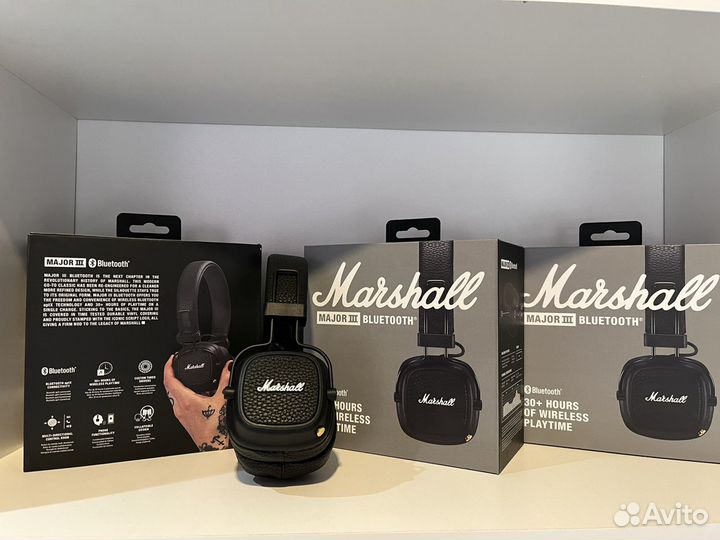 Наушники Marshall Major III 3 Bluetooth 30 часов