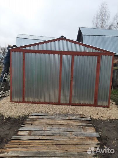 Гараж ракушка хозблок 2*3