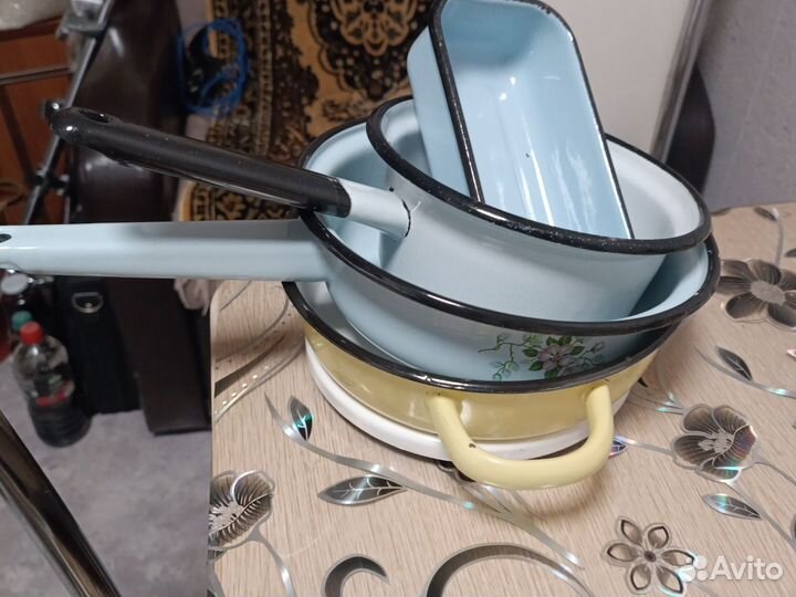 Металлическая посуда СССР