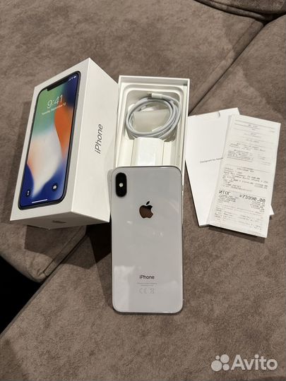 iPhone X, 256 ГБ