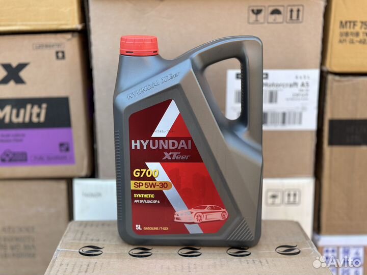 Масло Hyundai 5W30 XTeer Gasoline G700 (5л)