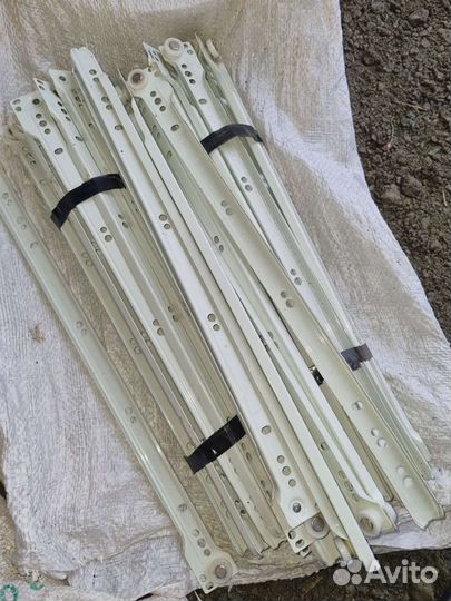 Направляющие для ящиков шариковые, 45 см