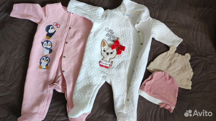 Детские вещи пакетом 68 74 на девочек