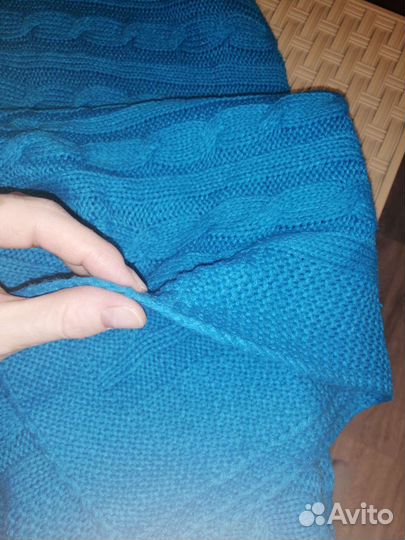 Плед детский вязаный