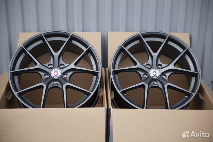 Диски HRE P101 R19 5x114 Графит