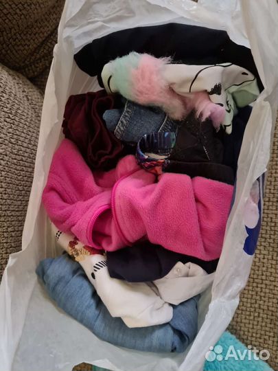 Вещи пакетом на девочку подростка 10-11 лет